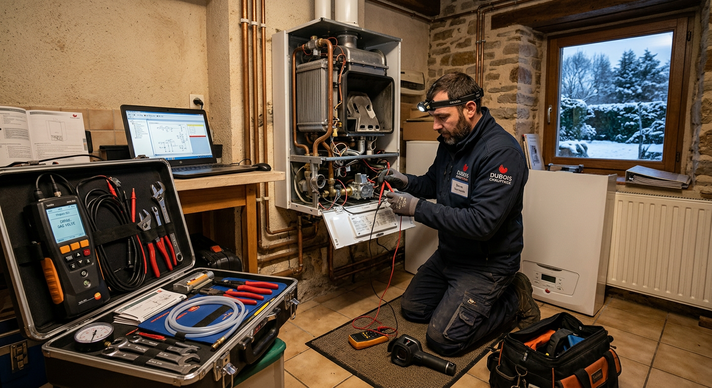 Dépannage urgence panne de chauffage chaudière à Clichy